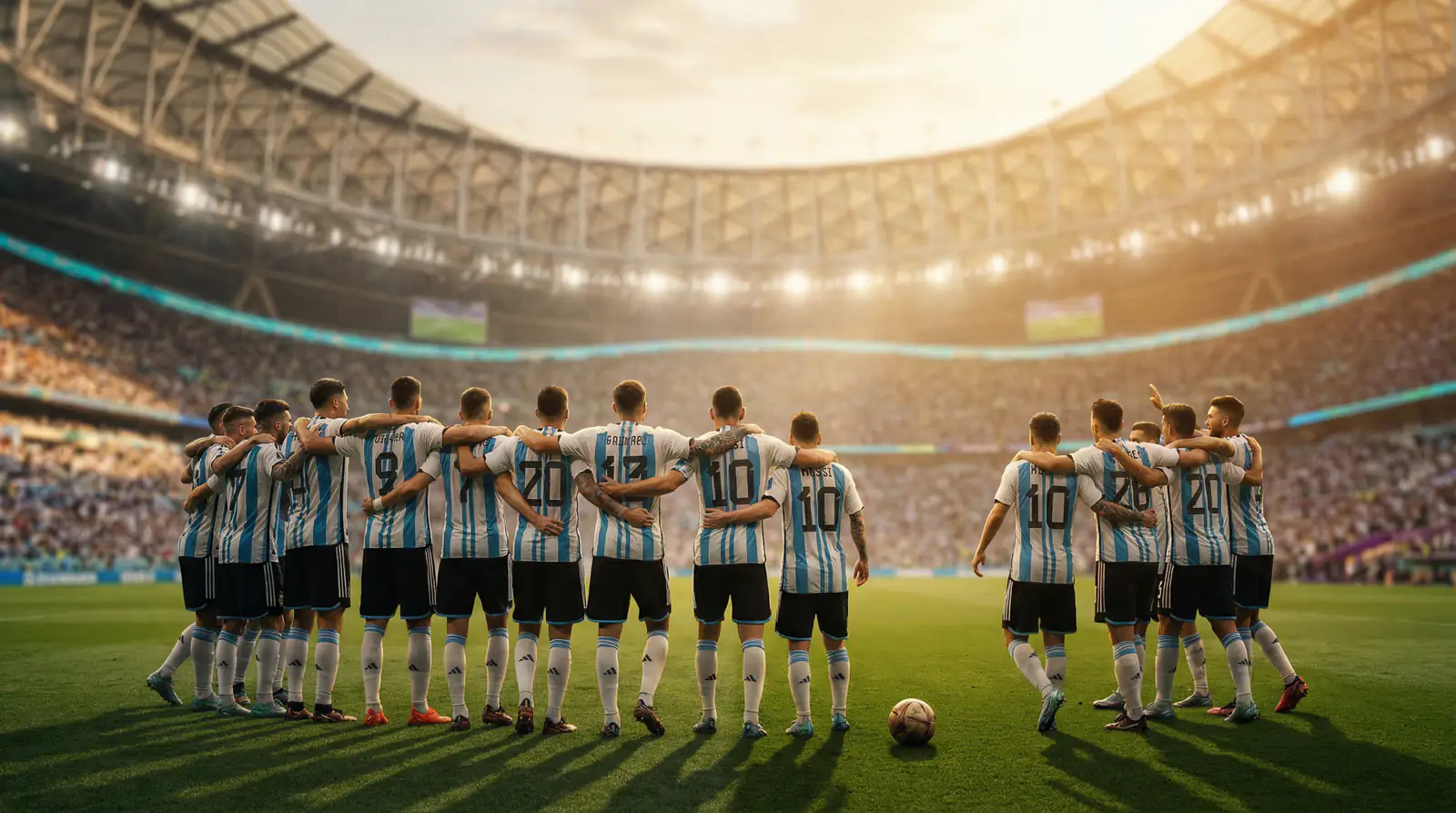 Argentinische Nationalmannschaft als Titelverteidiger bei der WM 2026