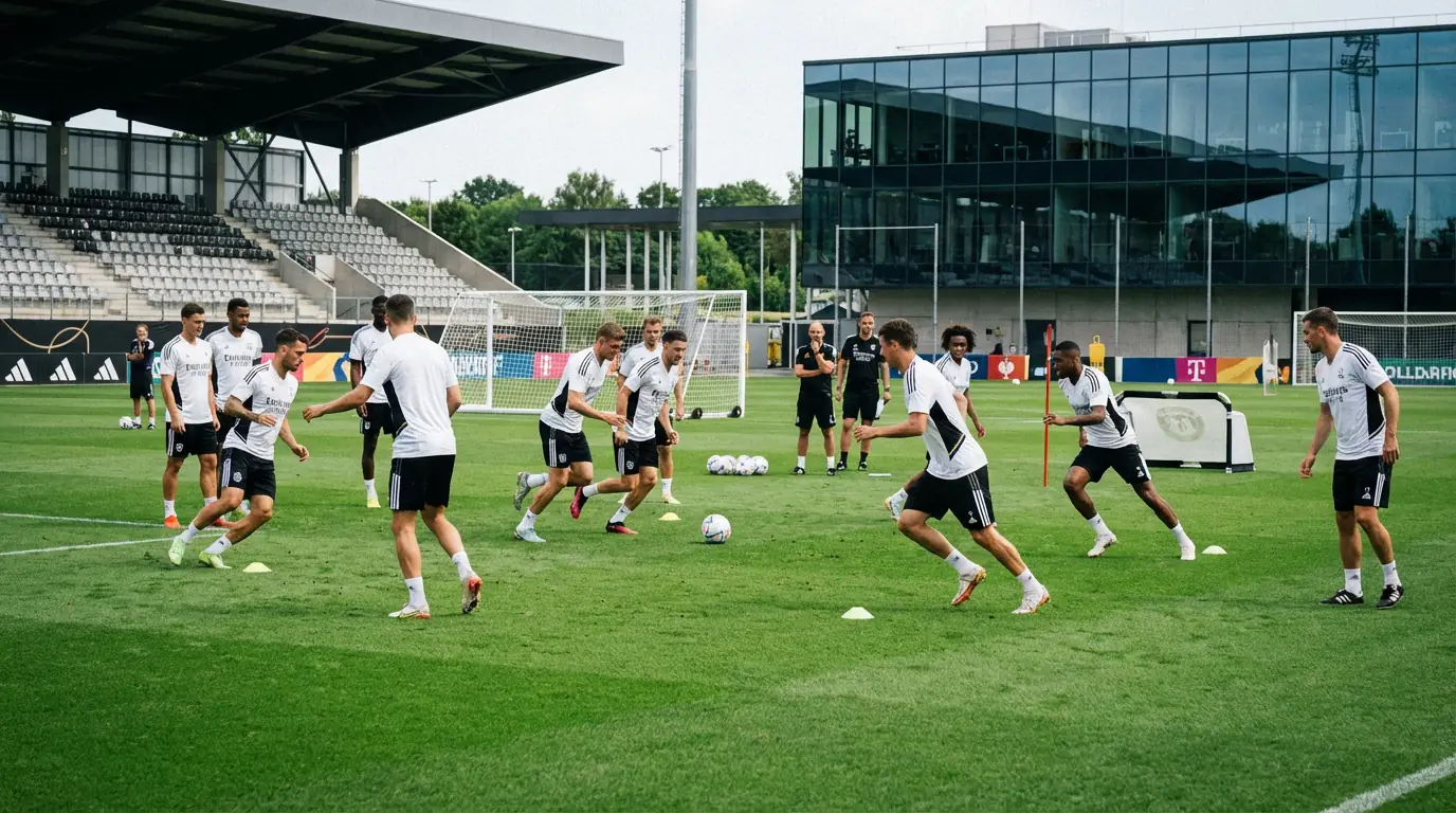 Deutsche Nationalmannschaft beim Training vor der WM 2026